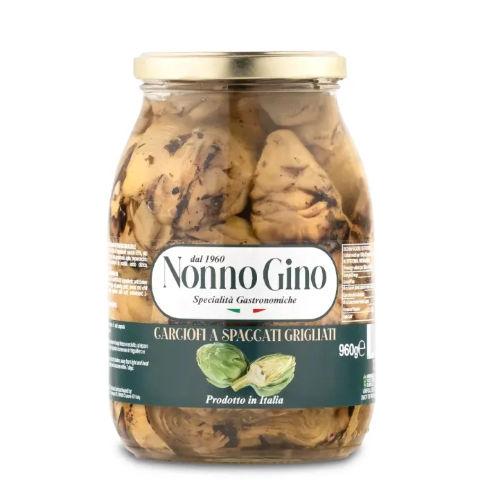Carciofi grigliati sott'olio Buscema | Specialità alimentari certificate