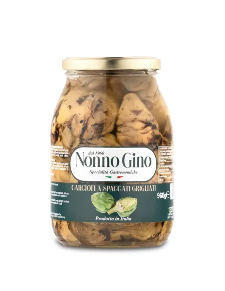 Carciofi grigliati sott'olio Buscema | Specialità alimentari certificate