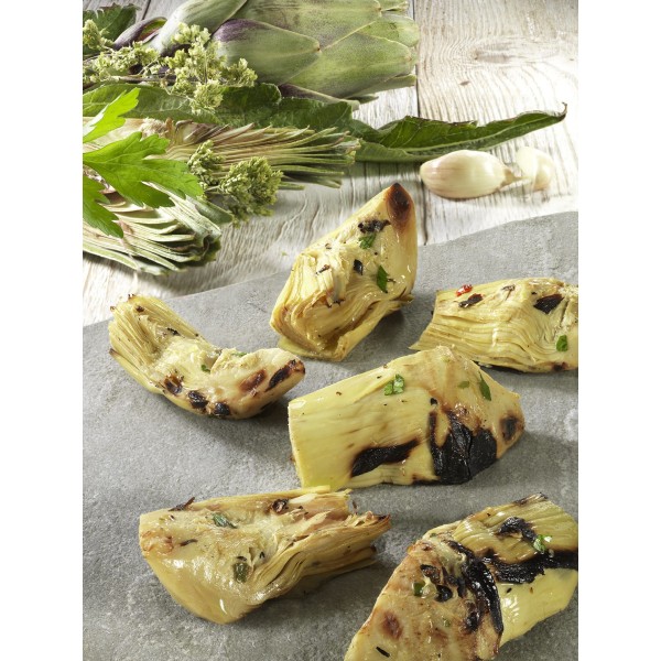 Carciofi grigliati a spicchi Buscema | Specialità alimentari certificate
