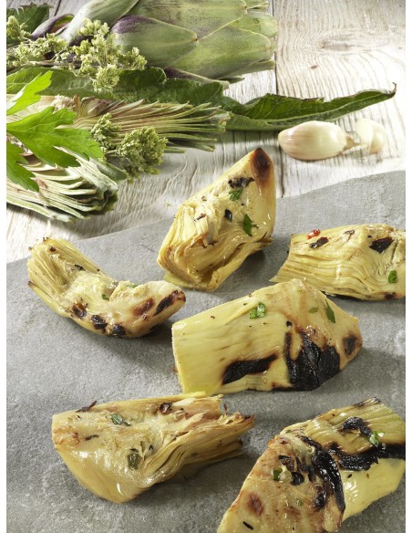 Carciofi grigliati a spicchi Buscema | Specialità alimentari certificate