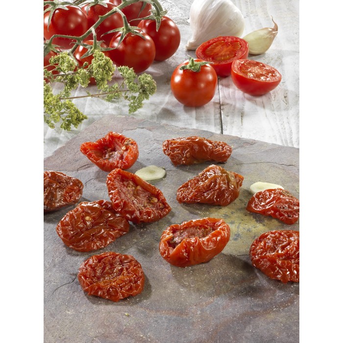 Pomodori ciliegino semidry Buscema | Specialità alimentari certificate