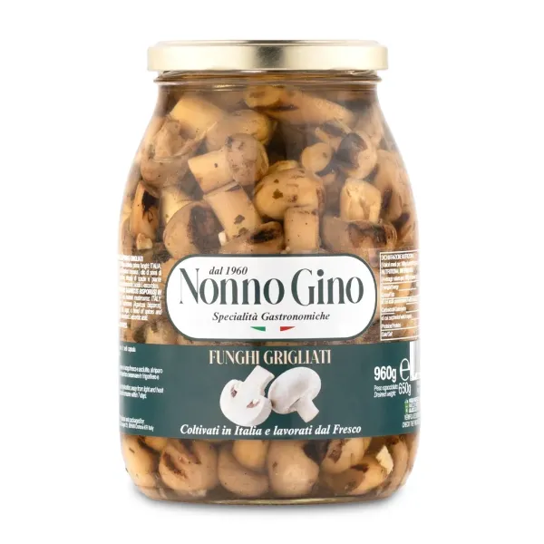 Funghi grigliati Buscema | Specialità alimentari certificate
