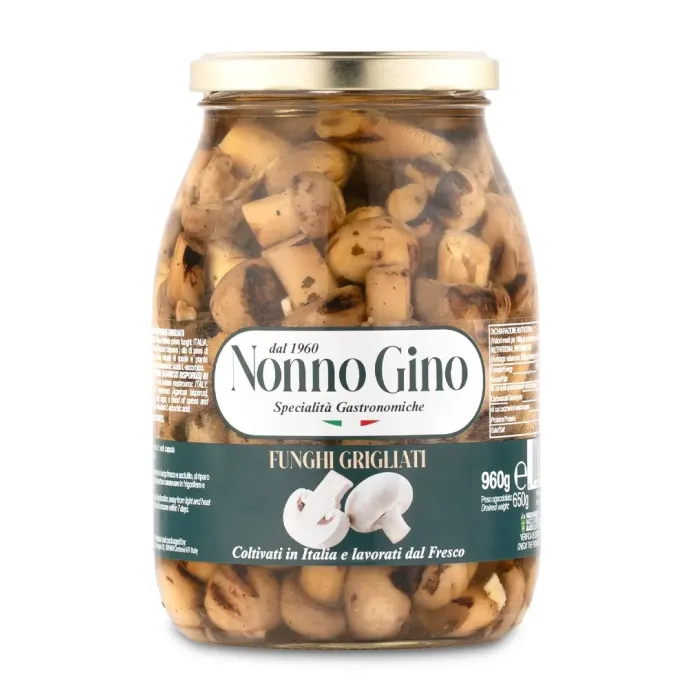 Funghi grigliati Buscema | Specialità alimentari certificate