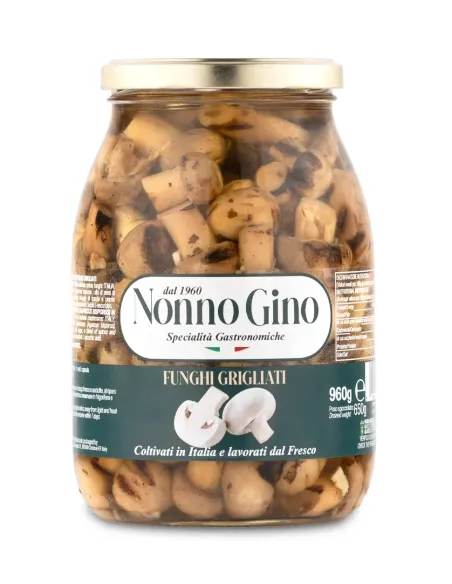 Funghi grigliati Buscema | Specialità alimentari certificate
