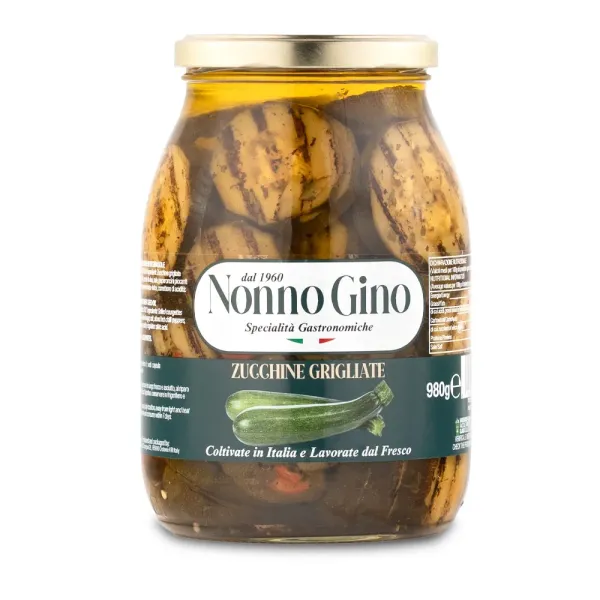 Zucchine Grigliate Sott’olio – Buscema Gastronomia