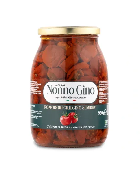 Pomodori ciliegino semidry Buscema | Specialità alimentari certificate