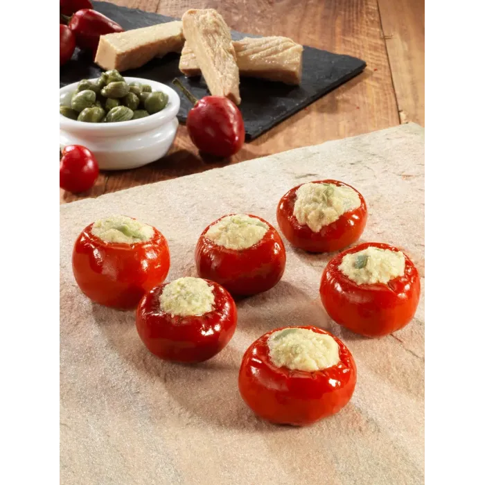 Peperoni farciti al tonno Buscema | Specialità alimentari certificate