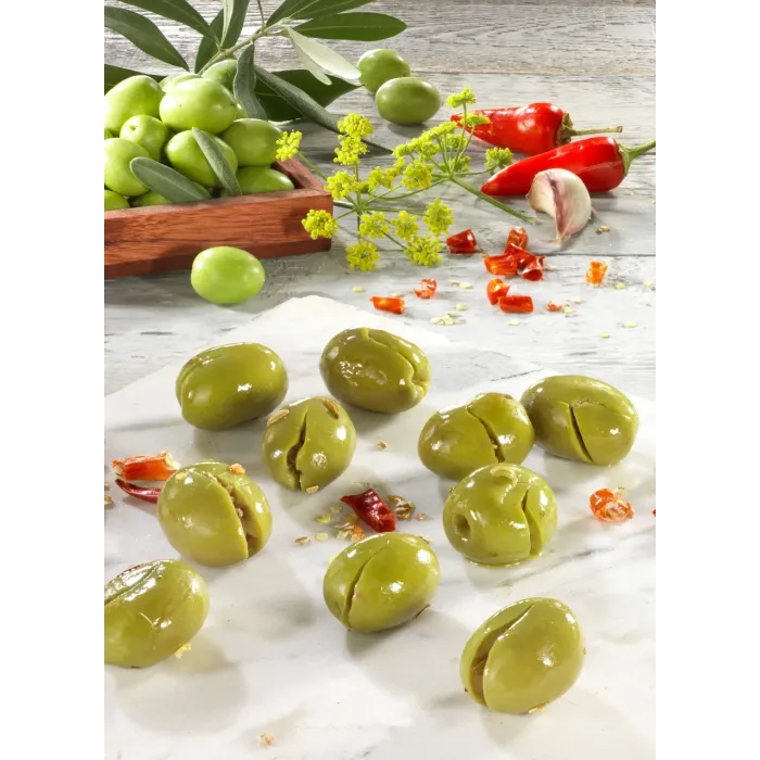 Olive Schiacciate Sott’Olio – Buscema Gastronomia