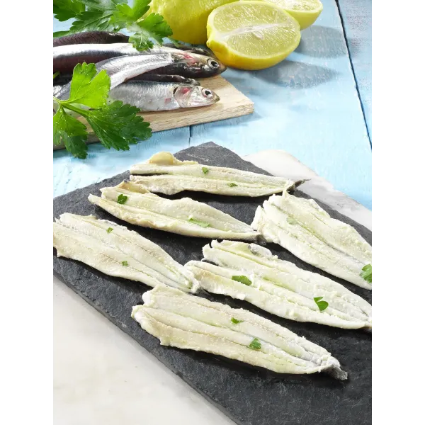 Filetti di alici marinate Buscema | Specialità alimentari certificate